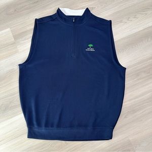 Lincoln Municipal Golfers Association Foot Joy FJ Vest blue XL LMGA Member